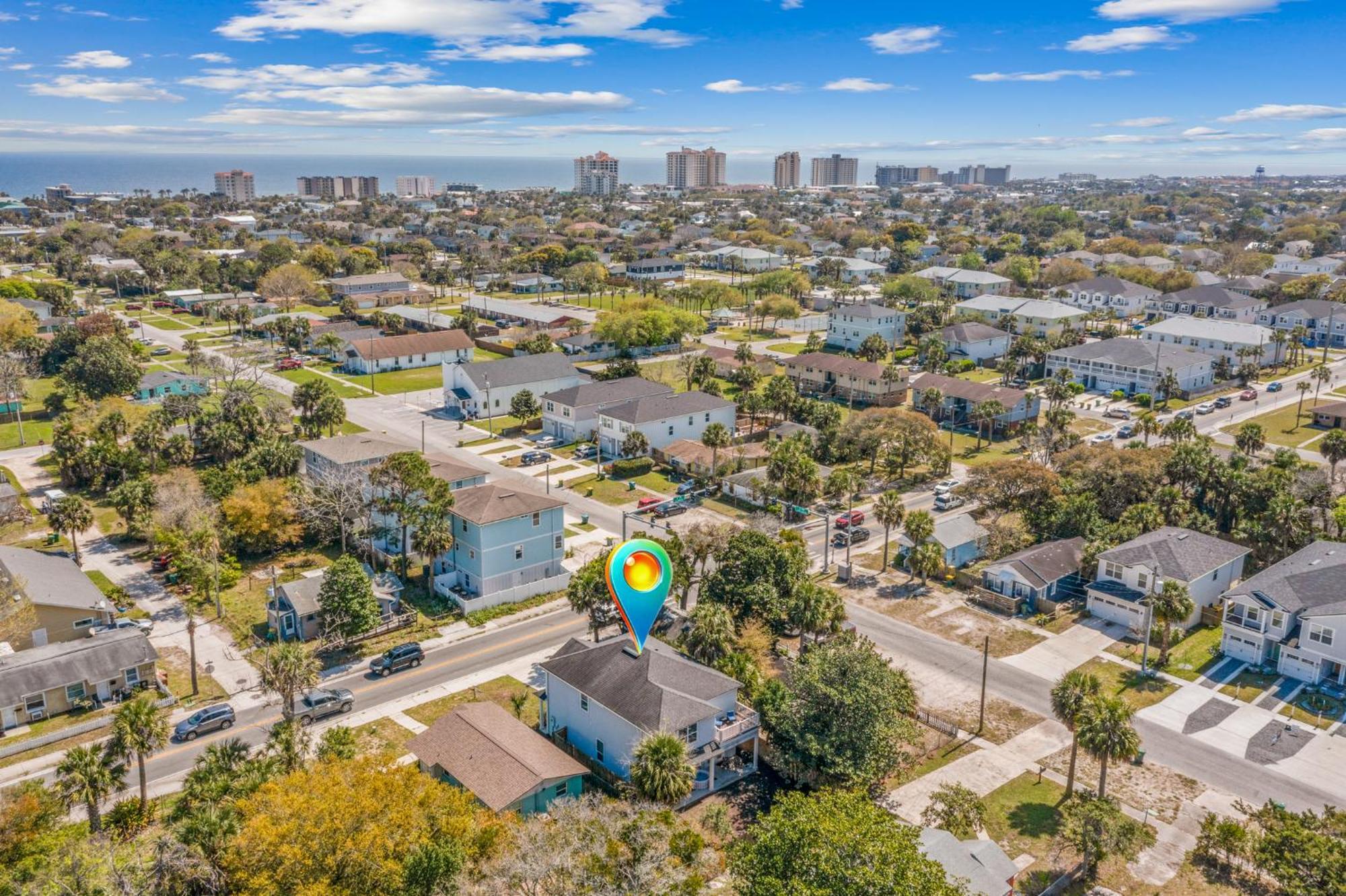 3 Minutes To Beach, 9 Minutes To Mayo Clinic, King Bed, Sleeps 8 Villa Jacksonville Beach Exteriör bild